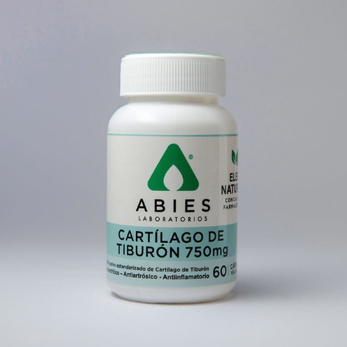 Cartílago De Tiburón 750mg Abies 60 Cápsulas