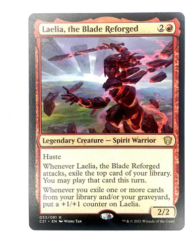 Laelia, The Blade Reforged - Carta Original Magic Gathering