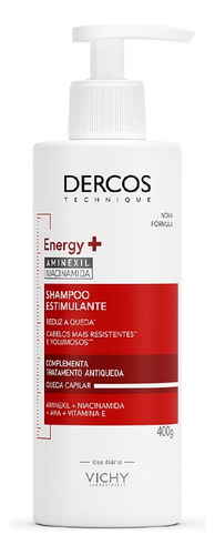 Shampoo Dercos Vichy Antiqueda Energizante 400 Ml