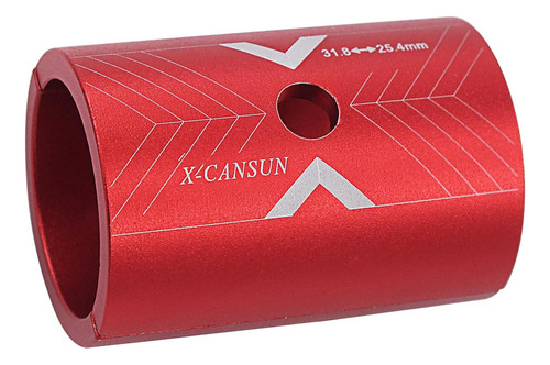 Para Adaptador De Conversión De Cuña Para Manillar De Rojo
