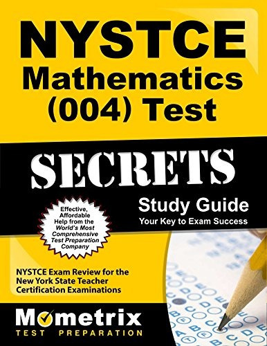 Libro Nystce Mathematics (004) Test Secrets Study Guide: N