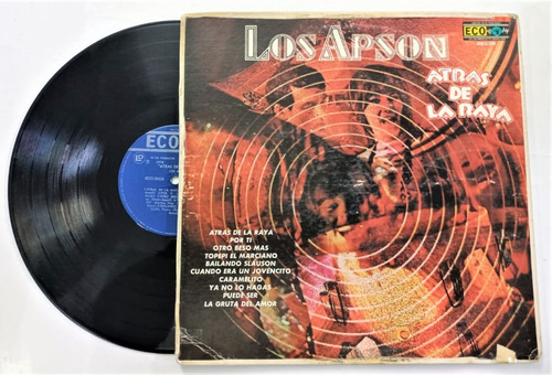Los Apson Atras De La Raya Lp Ed. 1974