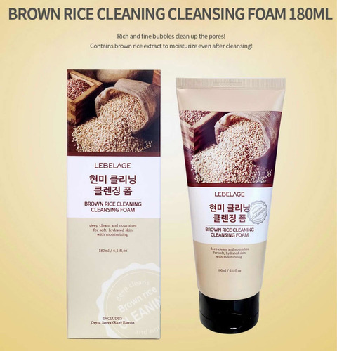 Jabon Espuma Limpiadora Revitalizante Coreana De Arroz (1pz)