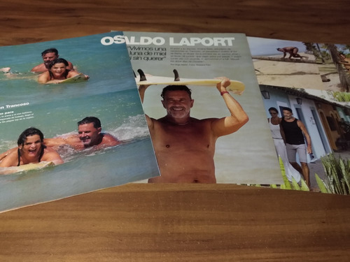 (u259) Osvaldo Laport * Clippings Revista 3 Pgs * 2017