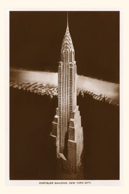 Libro Vintage Journal Chrysler Building, Manhattan - Foun...