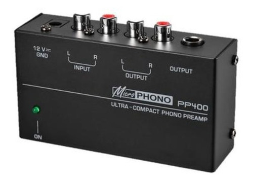 Behringer Pp400 Pre-amplificador De Tornameza Rjd Galerías 