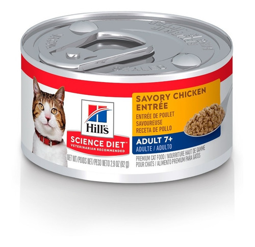 Imagen 1 de 7 de Alimento Húmedo Hill's 0.15 Kg Gatos Adultos Mayores