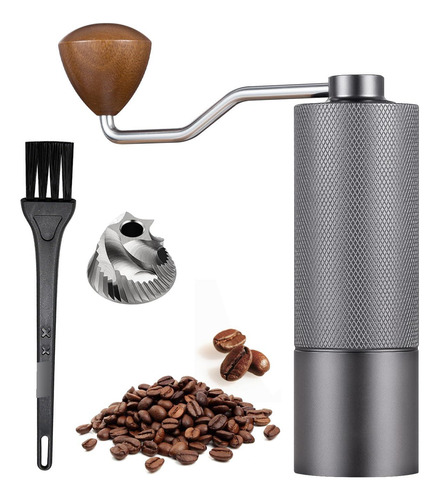 Molino De Café Manual 25 Gramos Acero Inoxidable Mango Mader