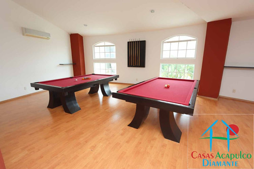 Cad Diamante Lakes Rubí 319. Terraza Con Vista A La Alberca Y Áreas Comunes