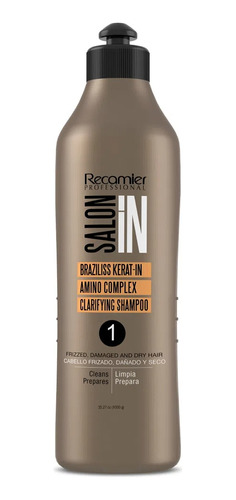 Shampoo Braziliss Paso 1 Salon - mL a $90