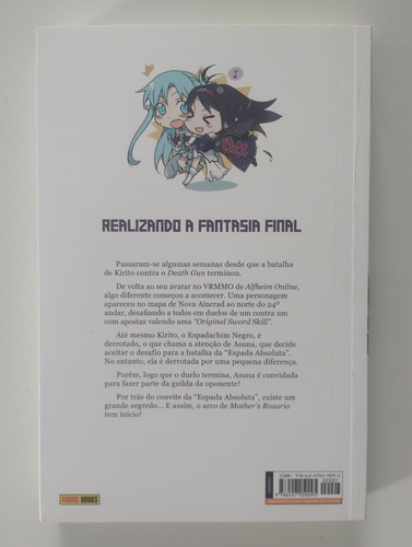 Sword Art Online - Mother's Rosario - Vol 07 (light Novel) (Usado)