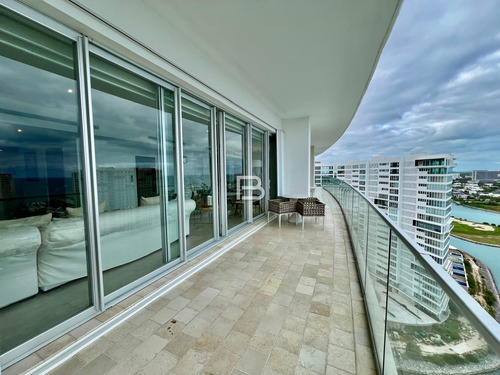 Penthouse Amueblado En Venta En Residencial Aria Cancún