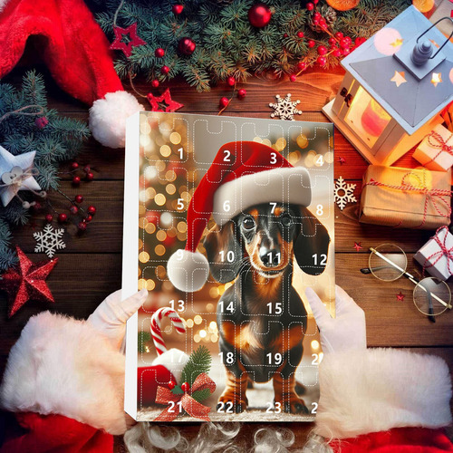 Calendario De Adviento Para Fiestas Navideñas, 24 Días