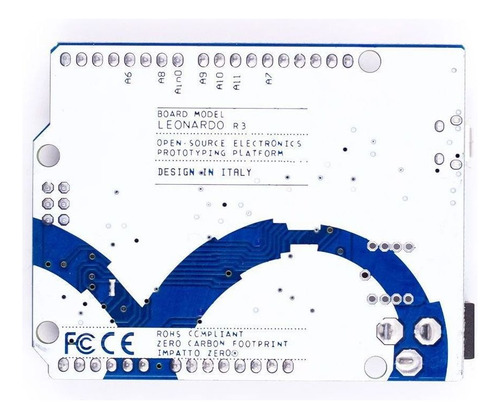 Placa Leonardo R3 Rev3 Atmega32u4 Com Cabo Usb Para Arduino