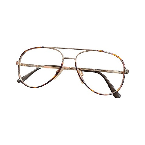 Monturas De Lentes Metalbi Carey Negro Para Adulto N12 54/18