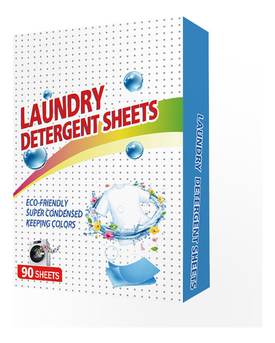 Láminas De Detergente Concentrado Para Ropa - Eliminación Pr