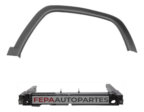 Moldura Fender Guardabarro Delantero Jeep Compass 2017 / 19