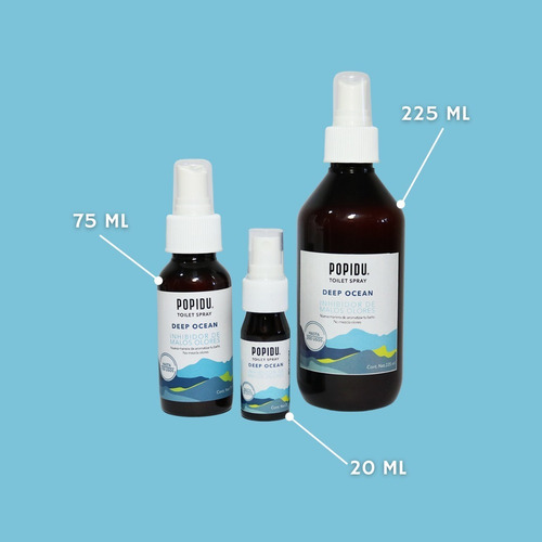 Imagen 2 de 6 de Spray Aromatizante Portátil Popidu Elimina Mal Olor Baño Wc