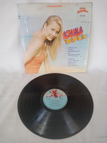 Disco Lp Iguala Tropical Cumbia Mexicano 80' 