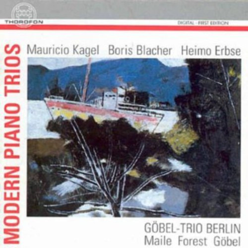 Blacher//gobel Trio Berlin Modern Piano Trios Cd