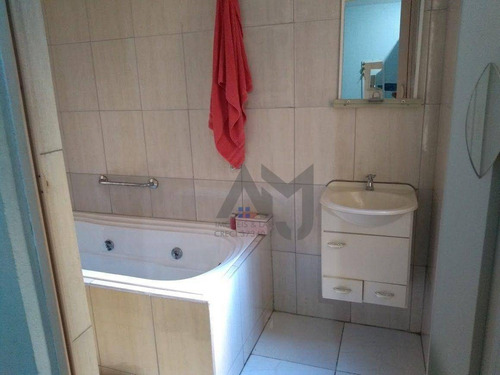 Imagem 8 de 11 de Sobrado Com 3 Dormitórios Sendo 1 Suite, Com Armários Nos Quartos E Cozinha - Churrasqueira E Edicula - So0271