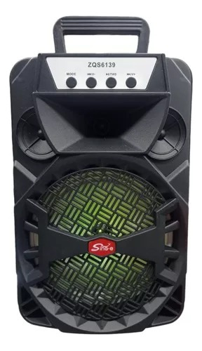 Corneta Speaker Portatil 6¨ Con Micrófono Zqs6139 