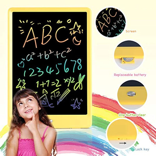 Tablero Para Garabatos De Colores Bloc De Dibujo Para Niños