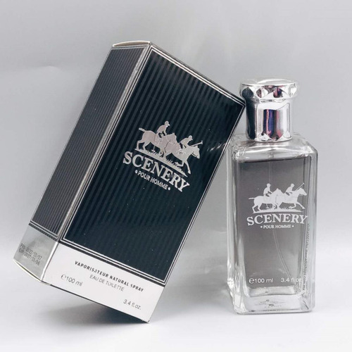 Perfume Aroma Amaderada + Dulce Para Hombres De Rectángulo Volumen De La Unidad 100 Ml