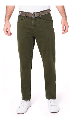      Pantalon Clasico Drill Stretch Hombre Beckham New.