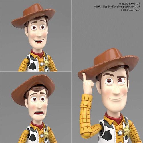 Model Kit Woody Toy Story 4 Disney Pixar Bandai