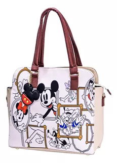 Bolsa Dama Mickey Mouse Nyny Personaje Bolso Amplo Mexicana