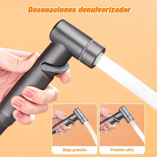 Ducha Bidet Arabe Acero Inoxidable Baño Wc Inodoro Durable Gris