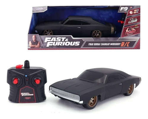 Fast & Furious 1:16 Dom's 1968 Dodge Charger Widebody Rc Rad