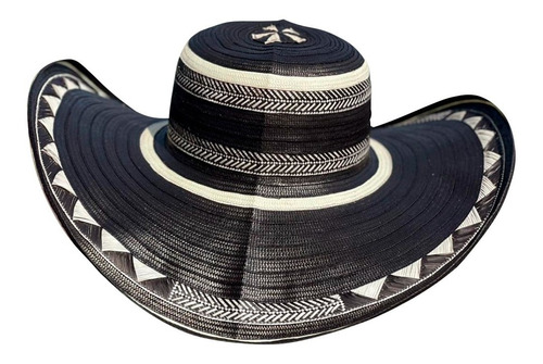 Sombrero 23 Fibras Diseño Espina De Pescado Original