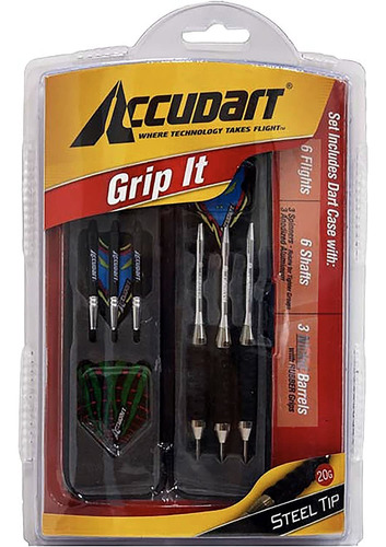 Accudart Grip-it Set - Puntas De Acero.