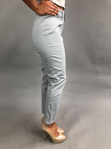 Pantalón Petite S Color Gris (Usado)