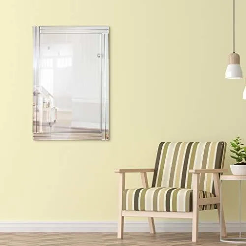Empire Art Direct Espejo De Pared Rectangular Escalonado Mod