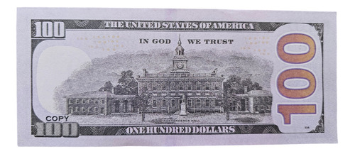 100 Billetes Didactico Utileria 100 Dolares P Lanza Billetes