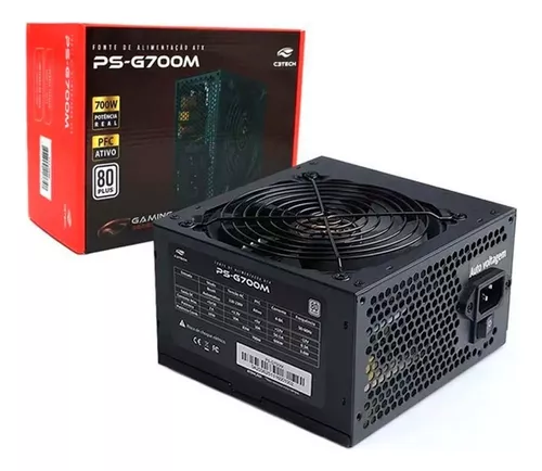 Fonte ATX 500W Gamemax GM500 White 80 Plus Bronze PFC Ativo