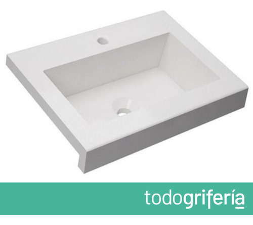 Mesada Para Vanitory Schneider Terra Con 1 Agujero Mt50-r1
