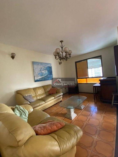 Imagem 9 de 19 de Apartamento Com 3 Dormitórios Na Quadra Da Praia, 228 M² - Venda Por R$ 470.000 Ou Aluguel Por R$ 4.000/mês - Centro - Guarujá/sp - Ap2986