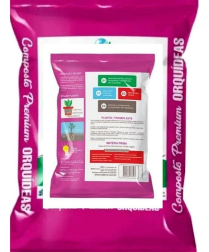 Sustrato compuesto para orquídeas Calterra Premium, 3 kg