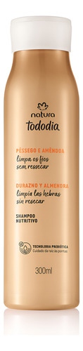 Shampoo Nutritivo Tododia Durazno y Almendra 300 Ml Natura