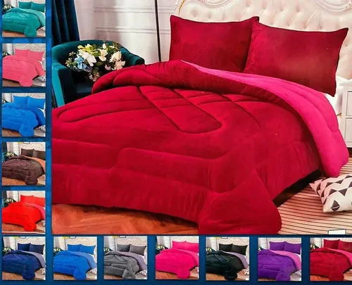 Acolchado 1 Plaza Y Media Piel De Durazno Y Corderito Consulta Disponible Antes De Pagar Y Al Pagar Arreglamos X Mensaje De La Compra El Color Liso / Al Pagar Es Importante Avisar El Color Que Quiere