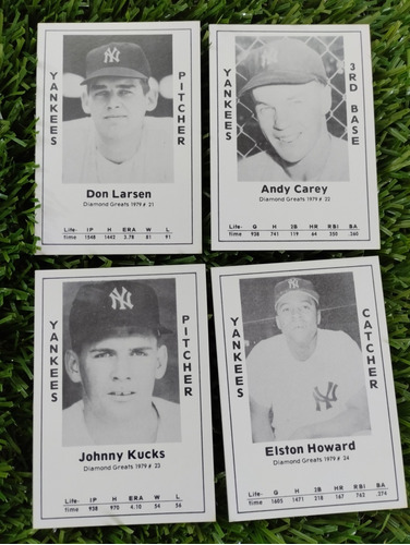 1979 Set De 25 Cartas Yankees 