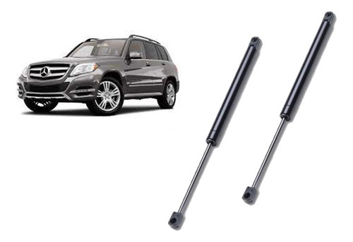 Kit X2 Amortiguadores Capot Mercedes Benz Glk 300 12/