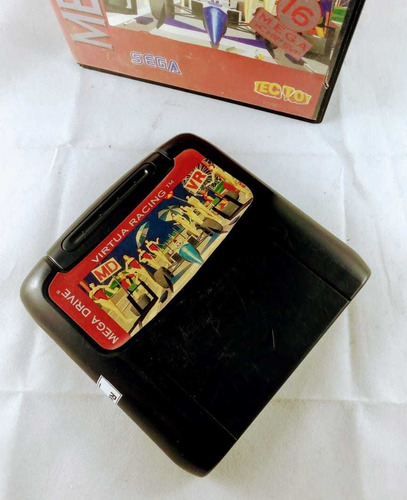 Sega Megadrive Game Virtua Racing Original Com Estojo Raro