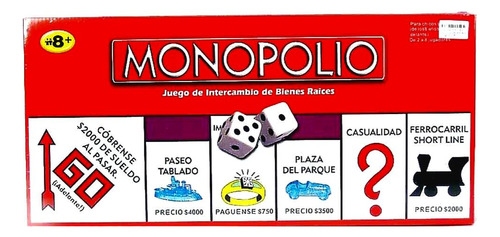 Monopolio Juego De Caja 