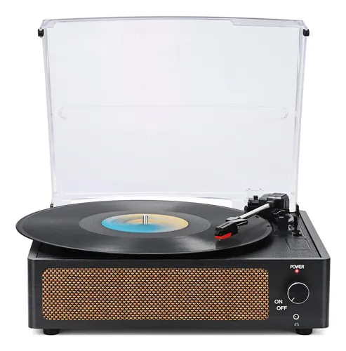 comprar Tocadiscos Vintage Reproductor De Discos Wockoder Con Blueto