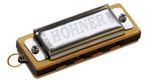 Gaita De Boca Hohner Mini Harp Harmônica 125/8